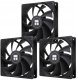 Thermalright TL-C12C X3 PWM Juodas 3vnt. (120mm) (Juodi) Ventiliatoriai 1