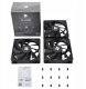 Thermalright TL-C12C X3 PWM Juodas 3vnt. (120mm) (Juodi) Ventiliatoriai 9
