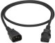 Kabel zasilający Eaton EATON TRIPPLITE PDU Power Cord C13 to C14 - 10A 250V H05VV-F 1M 3,28 FT. Black 2