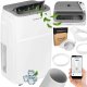 Climative AC41-S JET klimatyzator przenośny 4 1 kW WiFi chłodzenie osuszanie wentylacja do 41 m2 Smart Life uszczelka okienna w zestawie 1