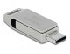 DeLOCK Pendrive USB-C + Typ-A 5 Gbps 128 GB - metalowa obudowa 1
