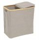 Kosz na pranie dwukomorowy TIDY, 80 l 2