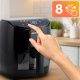 Frytkownica beztłuszczowa Berdsen Frytkownica beztłuszczowa Air fryer BD-658 czarna 6