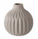 Boltze Ceramiczny wazon z tłoczonym wzorem ESKO, Ø 11 cm 1