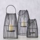 Zestaw metalowych lampionów CINTA, 25 - 40 cm 1