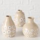 Wazon ceramiczny w kwiaty CANEA 2