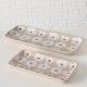 Patery ceramiczne w kwiaty, 13 - 15 cm, CANEA 2