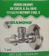 Diamond kurek kulowy kątowy z rozetą 1/2"x3/4", chrom ART.228-1/2X3/4.CH 3