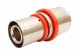 Diamond Diamond łącznik zaprasowywany ZŁ-PODWÓJNY, PEX-AL-PEX, mosiądz 25x32 FZZ-003.25X32.ZŁ-2 1