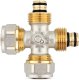 Diamond czwórnik PEX-AL-PEX, mosiądz 20x20x20x20 FTN-011.20X20X20X20.CZ-4 6