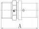 Diamond łącznik zaprasowywany ZŁ-CH, PEX-AL-PEX, mosiądz 1"x20 FZZ-001.1X20.ZŁ-CH 1
