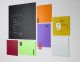 Glass board 100 x 100 cm. Black 1