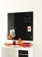 Glass board 100 x 100 cm. Black 2