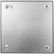 Glass board 100 x 100 cm. Black 8