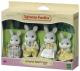 Figurka Epoch Sylvanian Families Rodzina szarych króliczków - 4030 1