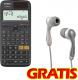 Kalkulator Casio FX 85 CE X + słuchawki Maxell 1