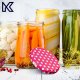 KADAX 100x Zakrętki Do Słoików Fi 82 Nakrętki Na Słoiki Wieczka Przetwory 5