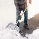 KADAX Łopata Do Śniegu Szufla Duża Odśnieżania Drewniany Trzon Łopaty 1