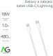 Kabel USB Vega USB-C - Lightning 1 m Biały 2
