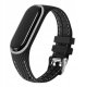 Braders Pasek z elastomeru LIFESTYLE do XIAOMI Mi Band 7 czarny (03) 1