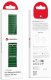 Pasek do Samsung Galaxy Watch Forcell Forcell F-Design FS01 sprzączka silikon 22 mm zielony 1