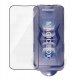 Szkło Hartowane 6D Pro Veason Easy-Install Glass + Aplikator - do Iphone 16 Plus czarny 5