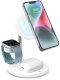 SBS TEWIRMAG3IN1, Indoor, USB, Wireless charging, White 1