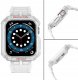 Pasek z etui ochronnym Protect Strap Band do Apple Watch 38 / 40 / 41 mm opaska obudowa pancerna - przezroczysty 4