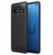 Carbon Case elastyczne etui pokrowiec Samsung Galaxy A42 5G czarny 6
