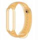 Pasek silikonowy do Xiaomi Mi Band 5 / 6 / 7 opaska - złoty 1