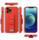 Rope case żelowe etui ze smyczą łańcuszkiem torebka smycz Samsung Galaxy A22 5G czarny 2