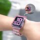 Silikonowa opaska pasek bransoleta bransoletka etui Strap Light Setdo zegarka Apple Watch 44 mm- żółta 10
