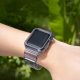 Silikonowa opaska pasek bransoleta bransoletka etui Strap Light Set do zegarka Apple Watch 40 mm - czarna 3