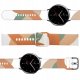 Pasek Strap Moro do Samsung Galaxy Watch 40 / 41 / 42 / 43 / 44 mm silikonowa bransoletka opaska do zegarka - wzór 3 1