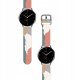 Pasek Strap Moro do Samsung Galaxy Watch 40 / 41 / 42 / 43 / 44 mm silikonowa bransoletka opaska do zegarka - wzór 15 3
