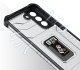 Crystal Ring Case pancerne hybrydowe etui pokrowiec + magnetyczny uchwyt Samsung Galaxy S22+ (S22 Plus) czarny 3