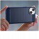 Carbon Case etui iPhone 14 elastyczny żelowy pokrowiec na tył plecki niebieski 4