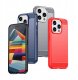 Elastyczne etui wzór karbon do iPhone 15 Pro Carbon Case - czarne 9
