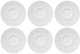 Porcelanowe spodki 16,5 cm  zestaw 6 sztuk SELTMANN Elegant Grey z kolekcji Life Fashion 1