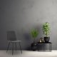 Krzesło do salonu i jadalni NOVA welurowe tapicerowane, ciemnoszare 7