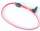 StarTech .com 18in Latching SATA to Right Angle SATA Serial ATA Cable, 0.457 m, SATA III, SATA 7-pin, SATA 7-pin, Male/Male, Red 2