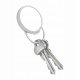 Orbitkey Slim Case for AirTag with key ring, granite 1