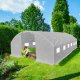 Tunel foliowy szklarnia 3x6m szary stelaż 19 mm 18m2 15