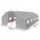 Tunel foliowy szklarnia 3x6m szary stelaż 19 mm 18m2 3