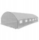 Tunel foliowy szklarnia 3x6m szary stelaż 19 mm 18m2 5