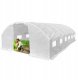 Tunel foliowy szklarnia 3x6m Biały Stelaż 19 mm 18m2 1