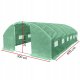 Lean Tunel foliowy szklarnia 3x6m zielony Rurki 19mm 18m2 3