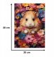 Puzzle Chomik Mruu&Pruu 20 x 28 cm 160 elementów Układanka drewniana 2