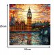 Puzzle Big Ben Mruu&Pruu 25 x 25 cm 150 elementów Układanka drewniana 2