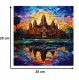 Puzzle Angkor Wat Mruu&Pruu 25 x 25 cm 150 elementów Układanka drewniana 2